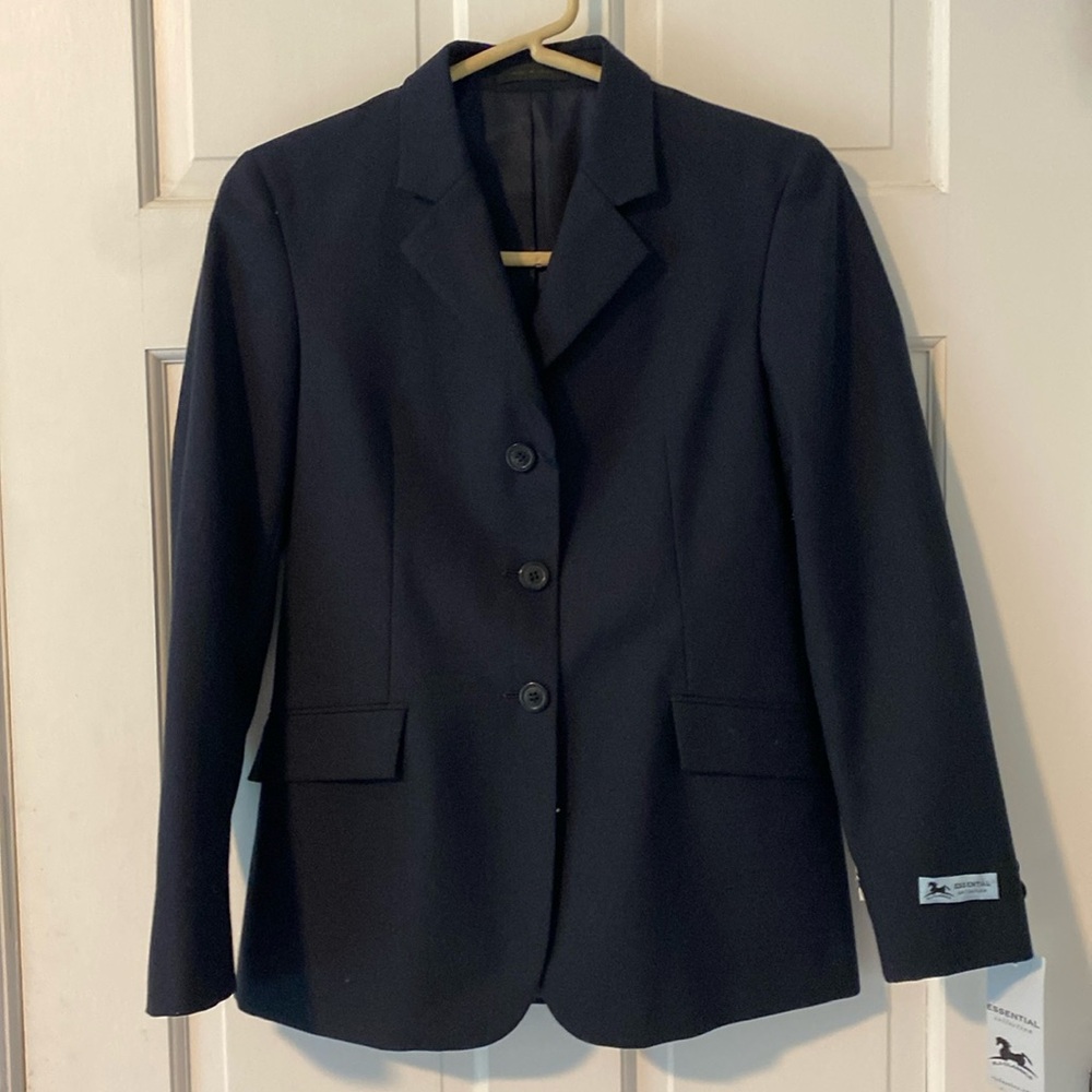 RJ Classics Navy Youth Hunt Riding Show Coat.